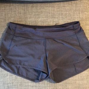 lululemon athletica speed shorts size 8